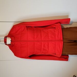 Lolë red running jacket size sm